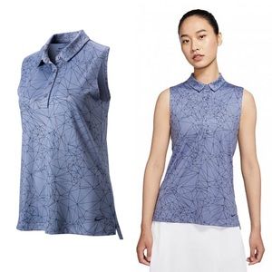 NIKE Women's Fairway Fall Print Golf Polo